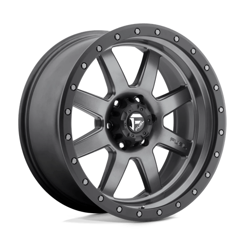 Fuel Wheels D552 TROPHY - Matte Gun Metal Black Bead Ring - Wheel Warehouse