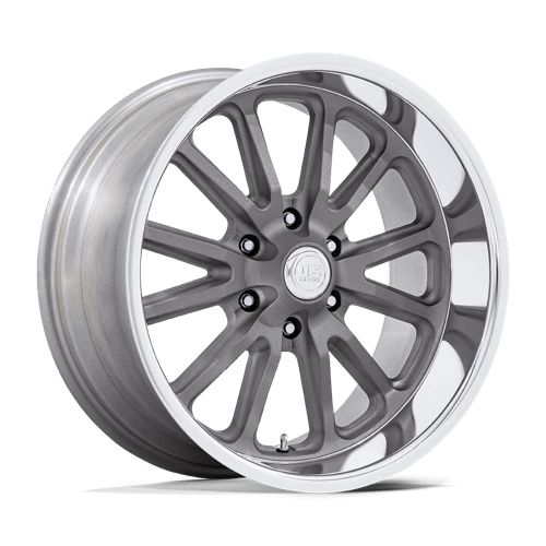 <b>US Mags Wheels</b> UC145 RAMBLER 6 -<br> Matte Gunmetal Diamond Cut Lip - Wheel Warehouse