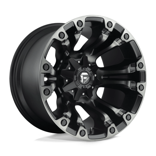 Fuel Wheels D851 VAPOR - Matte Black Gray Tint - Wheel Warehouse