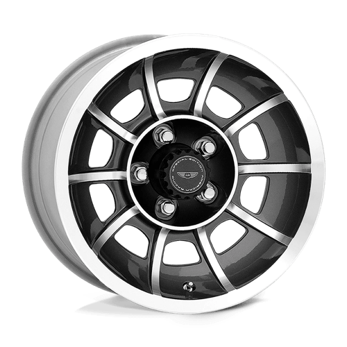 American Racing Wheels VN47 VECTOR - Anthracite Gray W/ Machined Face - Wheel Warehouse