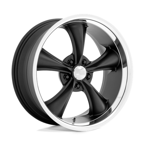 <b>American Racing Wheels</b> VN338 BOSS TT -<br> Textured Black W/ Diamond Cut Lip