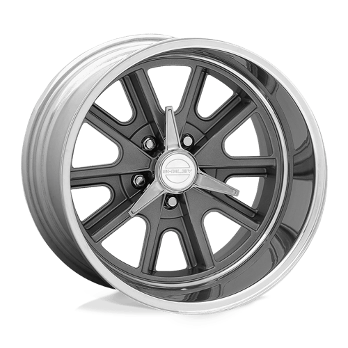 American Racing Wheels VN427 SHELBY COBRA - Two-Piece Mag Gray Center Polished Barrel - Wheel Warehouse