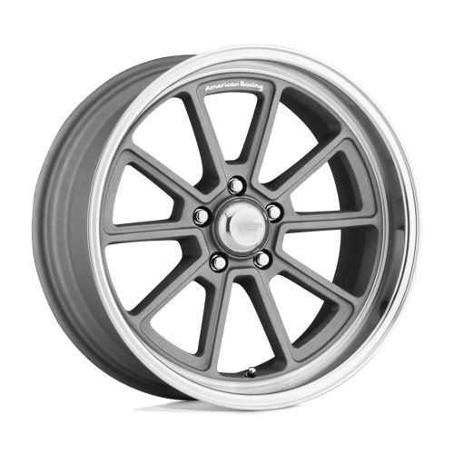 American Racing Wheels VN510 DRAFT - Vintage Silver W/ Diamond Cut Lip - Wheel Warehouse