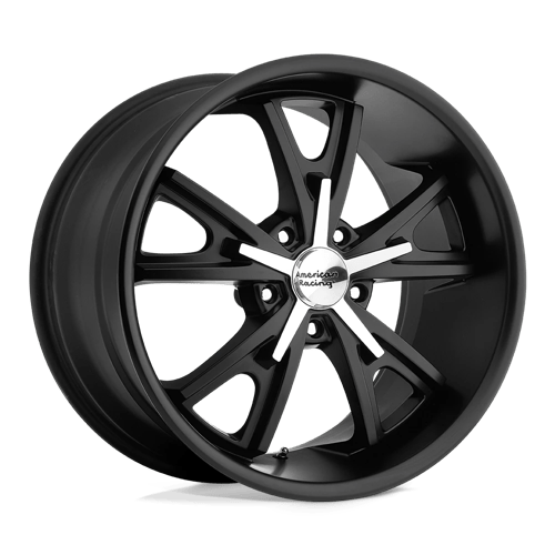 American Racing Wheels VN801 DAYTONA - Satin Black W/ Machined Face - Wheel Warehouse