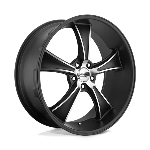 American Racing Wheels VN805 BLVD - Satin Black W/ Machined Face - Wheel Warehouse