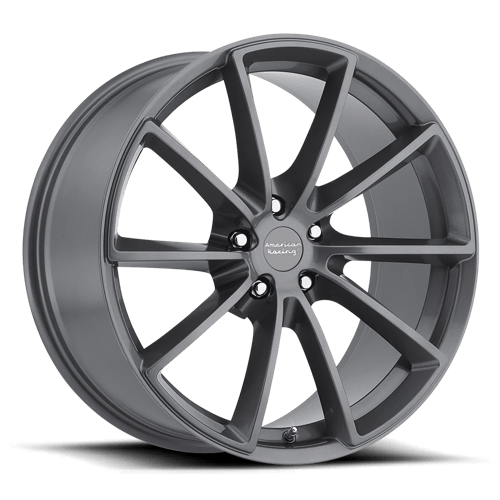 American Racing Wheels VN806 FAST BACK - Anthracite W/Machined Face - Wheel Warehouse
