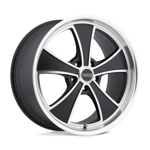 American Racing Wheels VN807 MACH 5 - Satin Black Machined - Wheel Warehouse