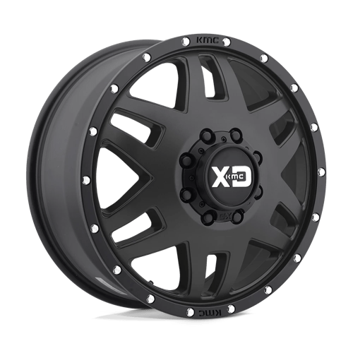 XD Wheels XD130 MACHETE DUALLY - Satin Black - Wheel Warehouse