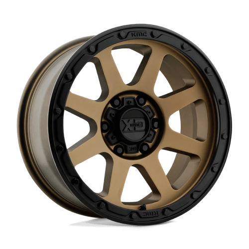 XD Wheels XD134 ADDICT 2 - Matte Bronze W/ Matte Black Lip - Wheel Warehouse