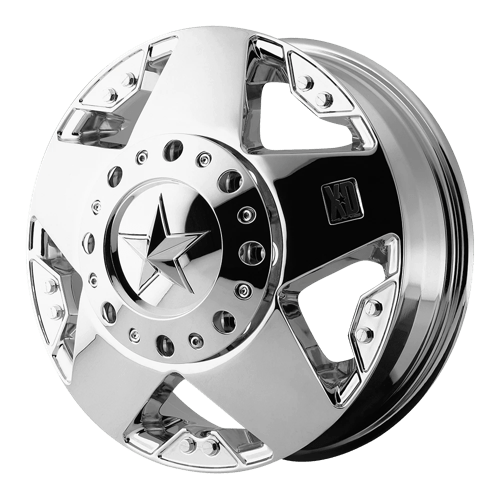 XD Wheels XD775 ROCKSTAR - Dually Chrome Front - Wheel Warehouse