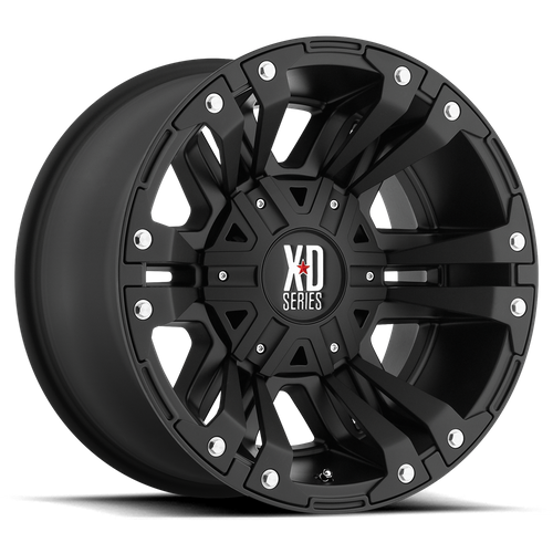 XD Wheels XD822 MONSTER II - Matte Black - Wheel Warehouse