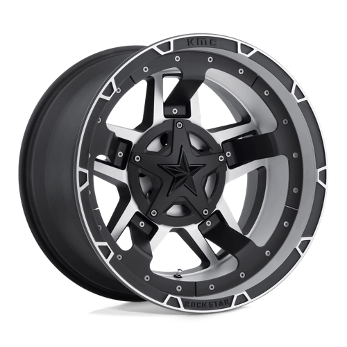 XD Wheels XD827 ROCKSTAR III - Matte Black Machined - Wheel Warehouse