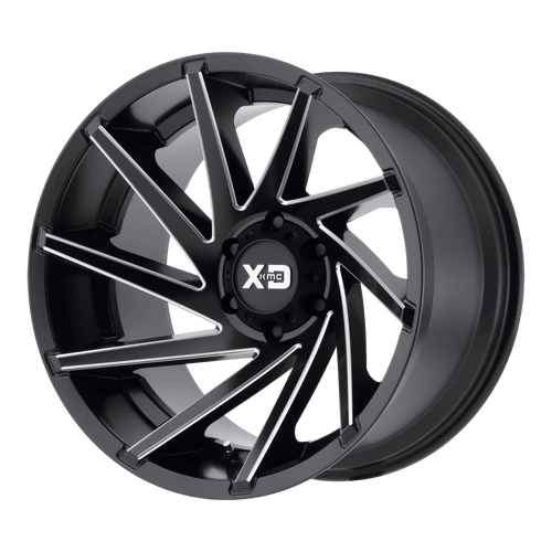 XD Wheels XD834 CYCLONE - Satin Black Milled - Wheel Warehouse
