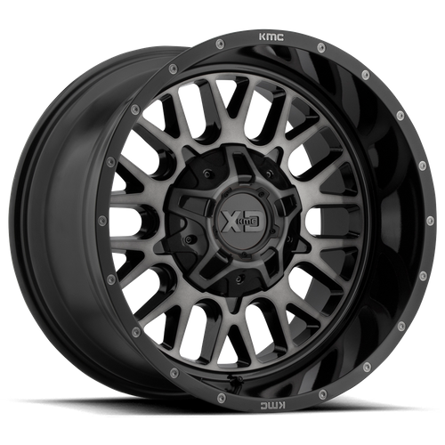 <b>XD Wheels</b> XD842 SNARE -<br> Gloss Black W/ Gray Tint