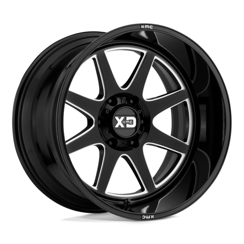 XD Wheels XD844 PIKE - Gloss Black Milled - Wheel Warehouse
