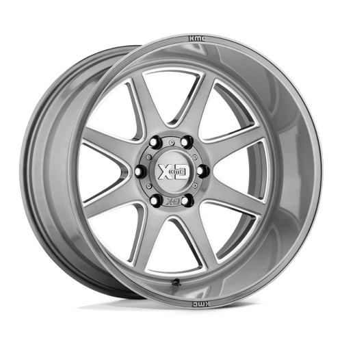 XD Wheels XD844 PIKE - Titanium Brushed Milled - Wheel Warehouse