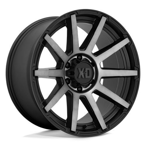 <b>XD Wheels</b> XD847 OUTBREAK -<br> Satin Black W/ Gray Tint