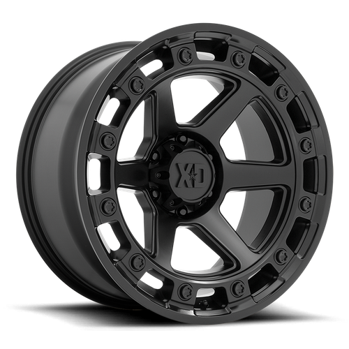 <b>XD Wheels</b> XD862 RAID -<br> Satin Black