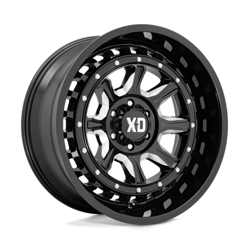 XD Wheels XD866 OUTLANDER - Gloss Black Milled - Wheel Warehouse