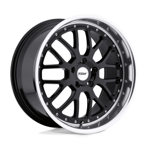 TSW Wheels VALENCIA - Gloss Black W/ Mirror Cut Lip - Wheel Warehouse