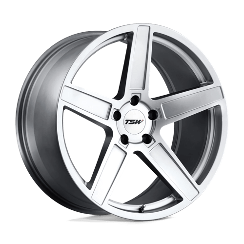 TSW Wheels ASCENT - Matte Titanium Silver - Wheel Warehouse
