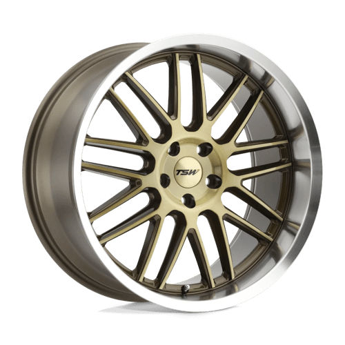 <b>TSW Wheels</b> AVALON -<br> Bronze W/  Brushed Bronze Face & Machined Lip