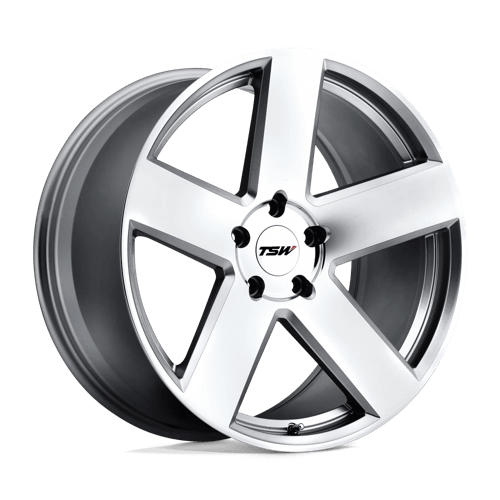 TSW Wheels BRISTOL - Silver W/ Mirror Cut Face - Wheel Warehouse
