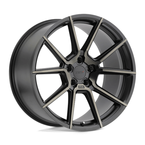 TSW Wheels CHRONO - Matte Black W/ Machine Face & Dark Tint - Wheel Warehouse