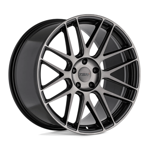 TSW Wheels NORD - Semi Gloss Black Milled-Machined Dark Tint Face - Wheel Warehouse