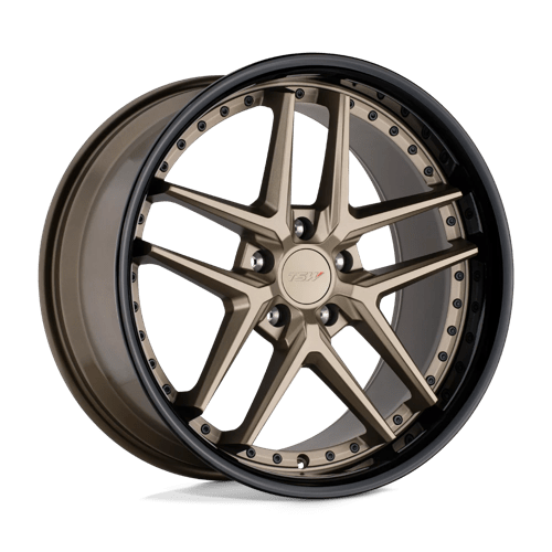 TSW Wheels PREMIO - Matte Bronze W/ Gloss Black Lip - Wheel Warehouse