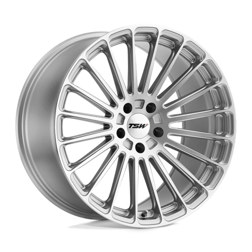 TSW Wheels TURBINA - Titanium Silver W/ Mirror Cut Face - Wheel Warehouse