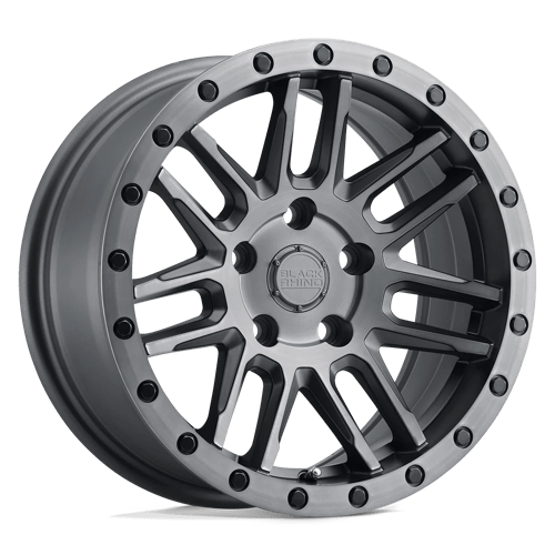 Black Rhino Wheels ARCHES - Matte Brushed Gunmetal W/ Black Bolts - Wheel Warehouse
