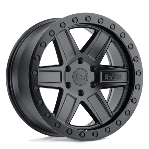 Black Rhino Wheels ATTICA - Matte Black W/ Black Ring - Wheel Warehouse
