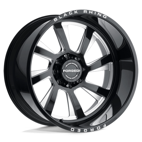 Black Rhino Wheels BLASTER - Gloss Black W/ Milled Spokes - Directional - Wheel Warehouse