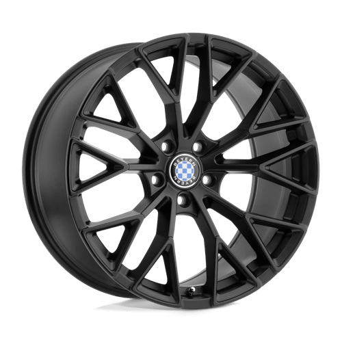 Beyern Wheels ANTLER - Double Black - Matte Black W/ Gloss Black Face - Wheel Warehouse