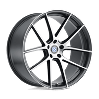 Beyern Wheels RITZ - Gloss Gunmetal W/ Brushed Face - Wheel Warehouse