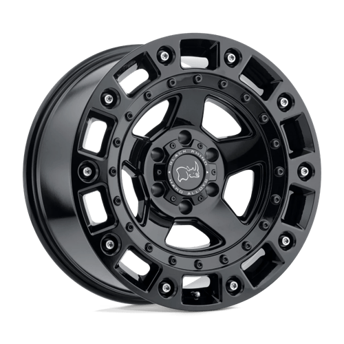 Black Rhino Wheels CINCO - Gloss Black W/ Stainless Bolt - Wheel Warehouse