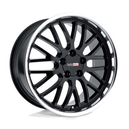 Cray Wheels MANTA - Gloss Black W/ Mirror Cut Lip - Wheel Warehouse