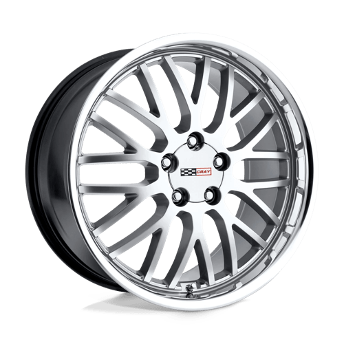 <b>Cray Wheels</b> MANTA -<br> Hyper Silver W/ Mirror Cut Lip