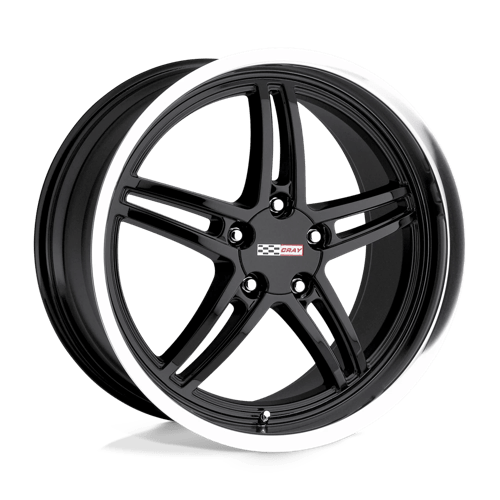 Cray Wheels SCORPION - Gloss Black W/ Mirror Cut Lip - Wheel Warehouse