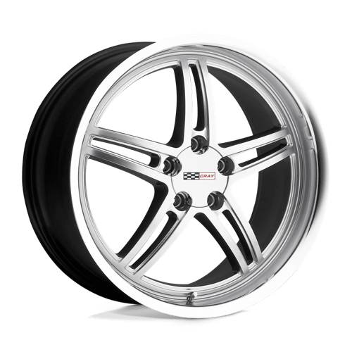 Cray Wheels SCORPION - Hyper Silver W/ Mirror Cut Lip - Wheel Warehouse