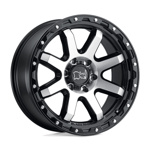 Black Rhino Wheels COYOTE - Gloss Black W/ Machined Face & Stainless Bolts - Wheel Warehouse