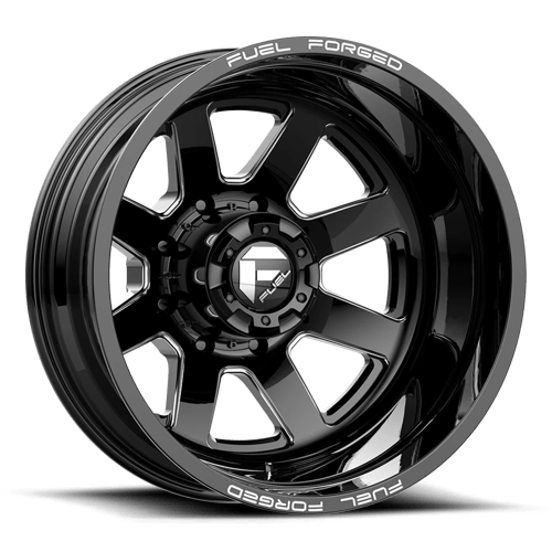 Fuel Wheels DE09 FF09D - Matte Black Milled - Wheel Warehouse