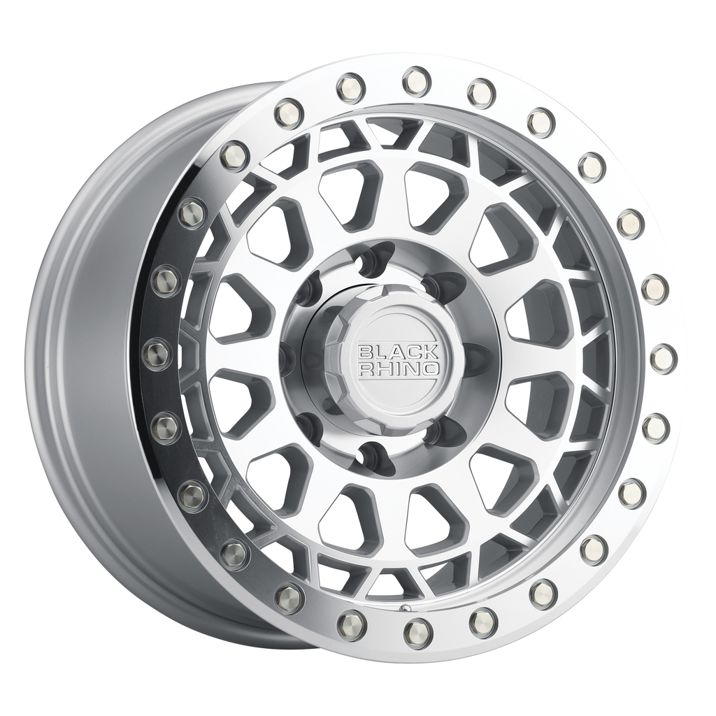 Black Rhino Wheels PRIMM - Silver W/ Mirror Face & Machined Ring - Wheel Warehouse