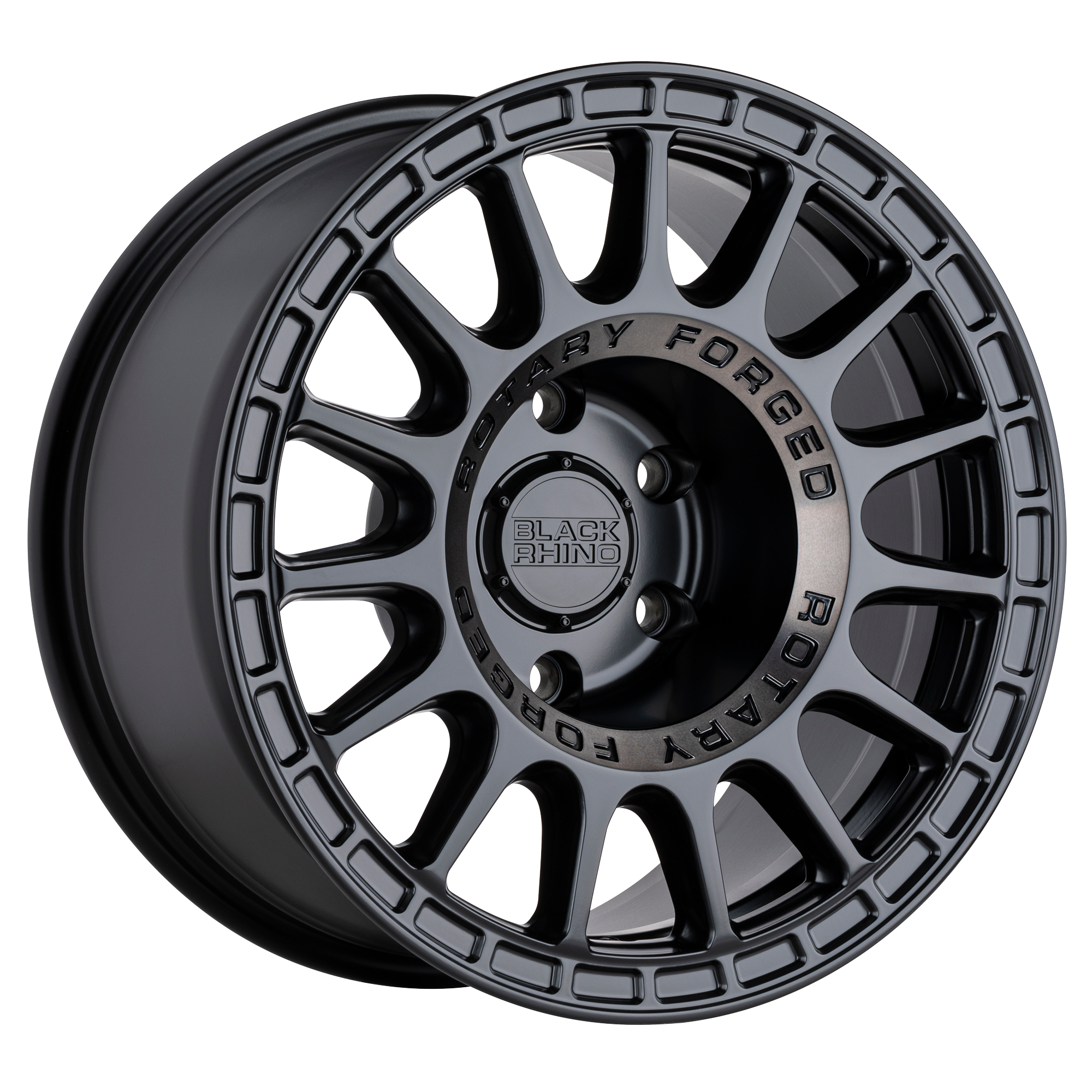 Black Rhino Wheels SANDSTORM - Semi Gloss Black W/ Machined Dark Tint Ring - Wheel Warehouse
