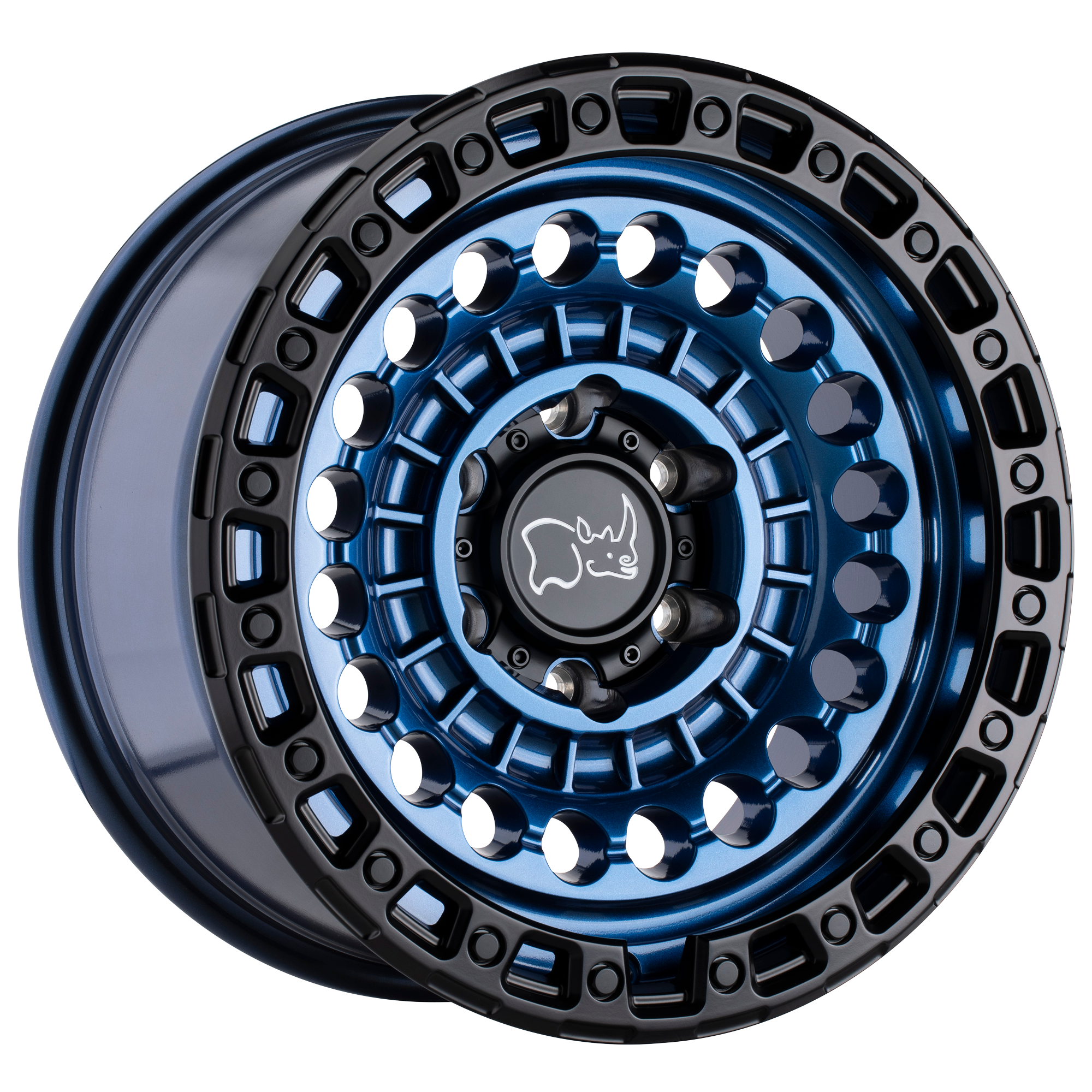 Black Rhino Wheels SENTINEL - Cobalt Blue W/ Black Ring - Wheel Warehouse