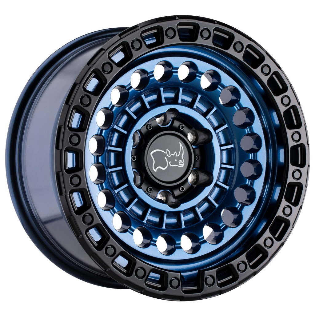 Black Rhino Wheels SENTINEL - Cobalt Blue W/ Black Ring - Wheel Warehouse
