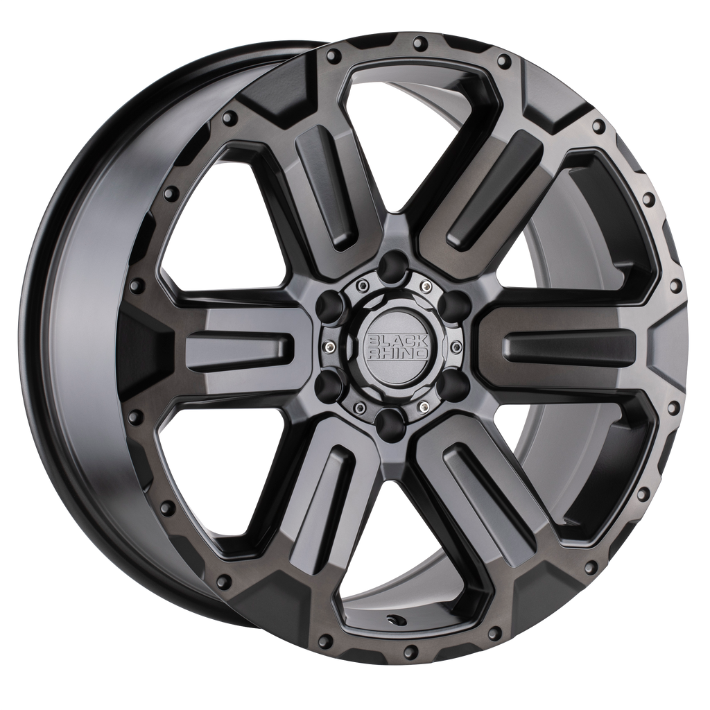 Black Rhino Wheels WANAKA - Matte Gunmetal W/ Brushed Face & Gunmetal Tint - Wheel Warehouse