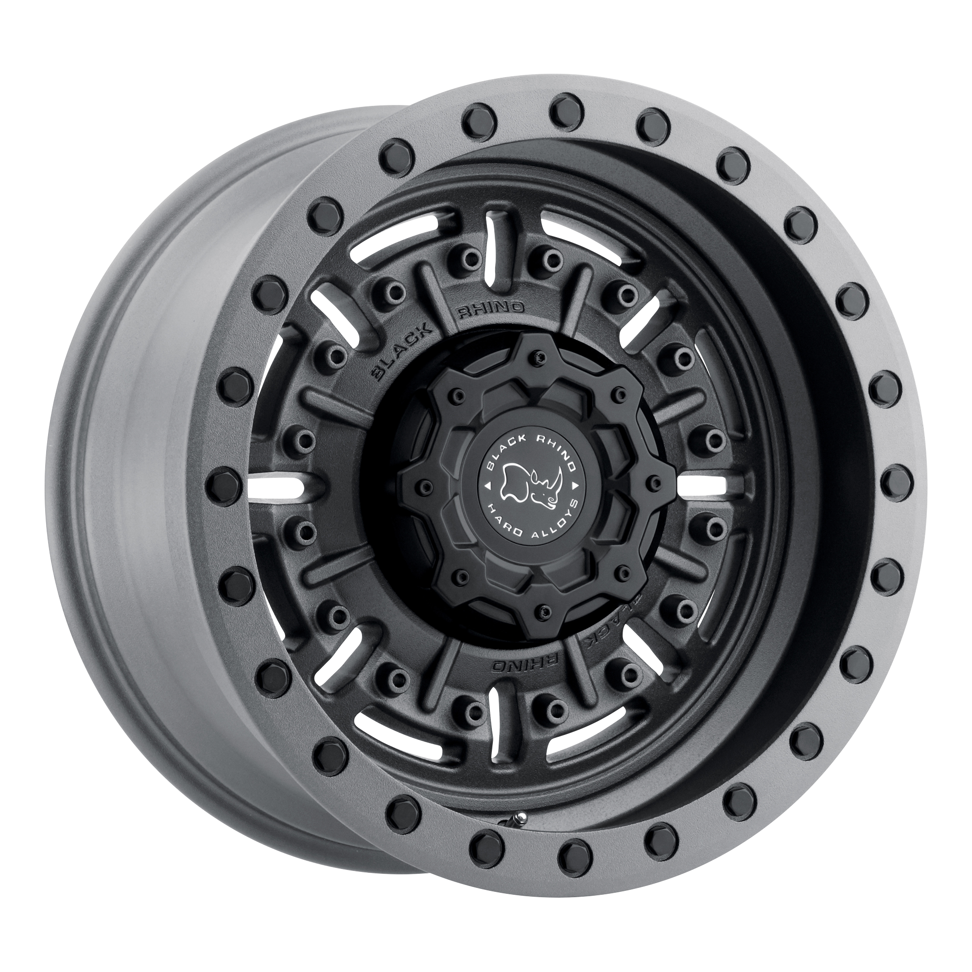 Black Rhino Wheels ABRAMS - Textured Matte Gunmetal - Wheel Warehouse