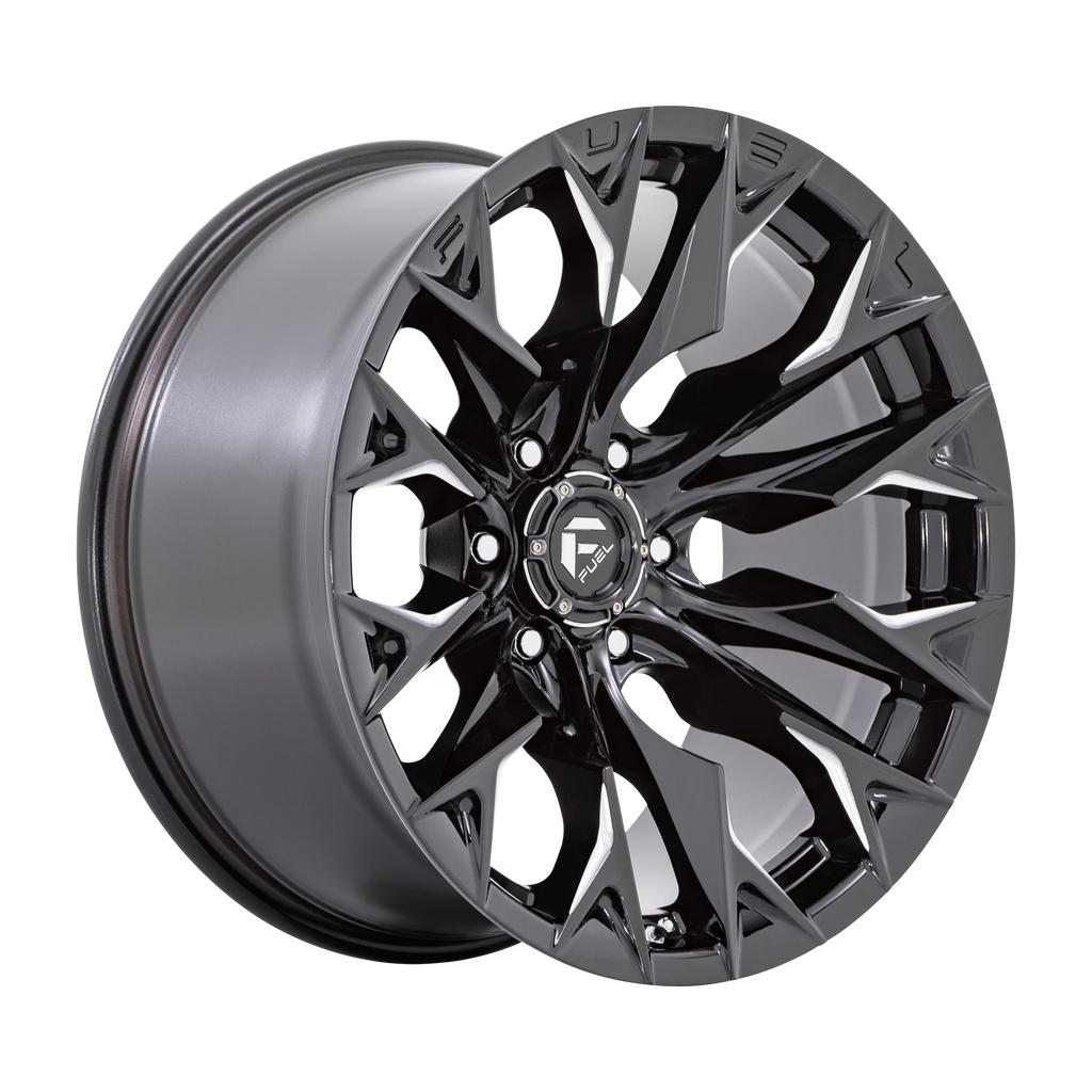 Fuel Wheels D803 FLAME - Gloss Black Milled - Wheel Warehouse